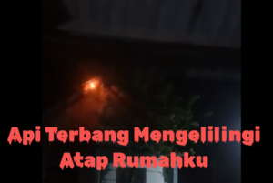 Api Terbang Mengelilingi Atap Rumahku