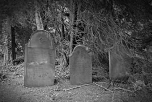 Saat mereka tiba di gerbang makam, suasana mencekam langsung menyelimuti.