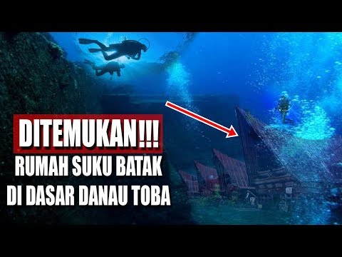 Penampakan Perkampungan Gaib di Dasar Danau Toba Ketika Menyelam